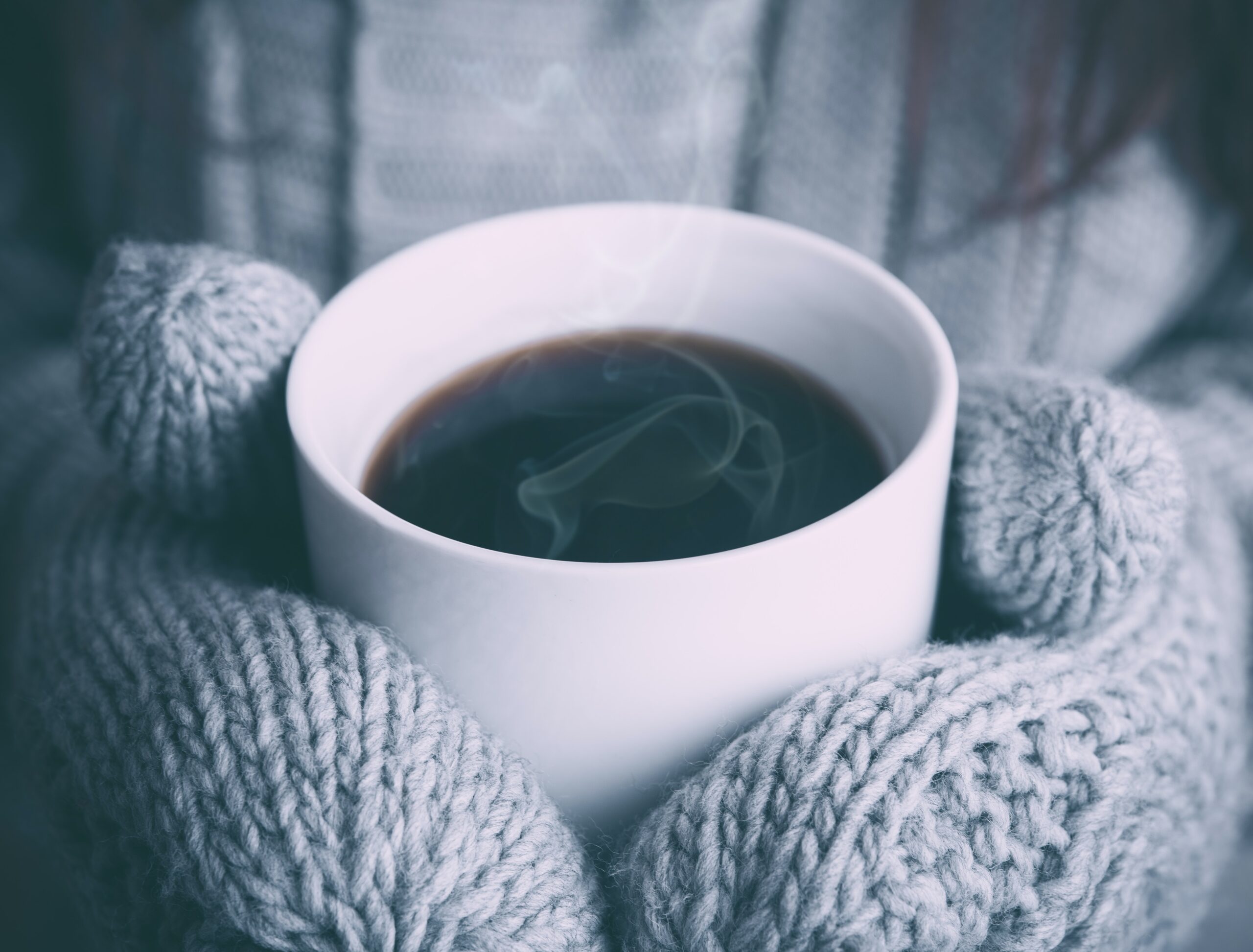 コーヒーと手袋